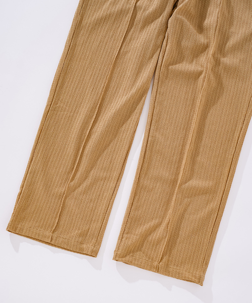 417 EDIFICE（フォーワンセブンエディフィス）の「”ドビージャージ”パンツ（スラックス・メンズ・ブラック/ベージュ/ブラウン・MEDIUM/LARGE）」の19枚目の写真