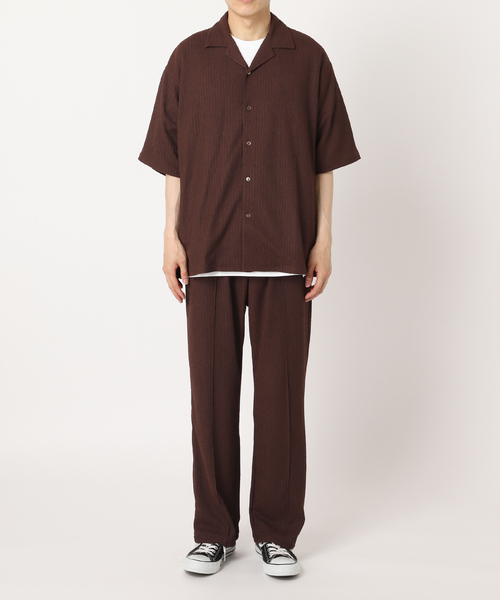 417 EDIFICE（フォーワンセブンエディフィス）の「”ドビージャージ”パンツ（スラックス・メンズ・ブラック/ベージュ/ブラウン・MEDIUM/LARGE）」の20枚目の写真