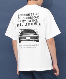 GLAZOS | 【防虫加工】バックCARフォトプリント半袖Tシャツ(Tシャツ/カットソー)