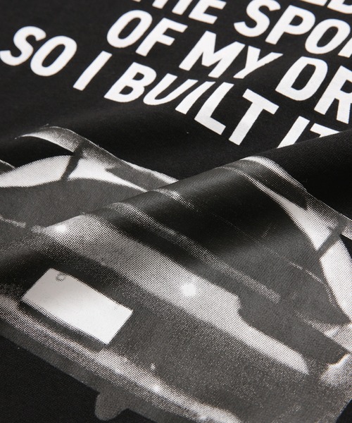 GLAZOS（グラソス）の「【大人向けサイズあり】【防虫加工】バックCARフォトプリント半袖Tシャツ（Tシャツ/カットソー・キッズ・ホワイト/ブラック・170cm/160cm/150cm/140cm）」の9枚目の写真