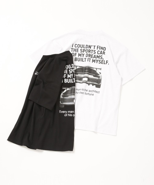 GLAZOS（グラソス）の「【大人向けサイズあり】【防虫加工】バックCARフォトプリント半袖Tシャツ（Tシャツ/カットソー・キッズ・ホワイト/ブラック・170cm/160cm/150cm/140cm）」の11枚目の写真