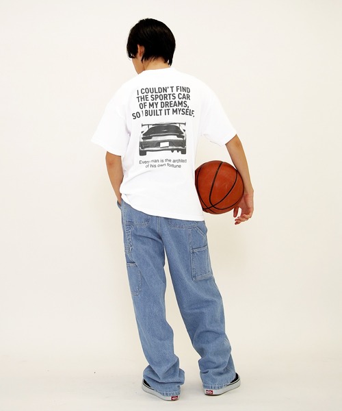 GLAZOS（グラソス）の「【大人向けサイズあり】【防虫加工】バックCARフォトプリント半袖Tシャツ（Tシャツ/カットソー・キッズ・ホワイト/ブラック・170cm/160cm/150cm/140cm）」の14枚目の写真