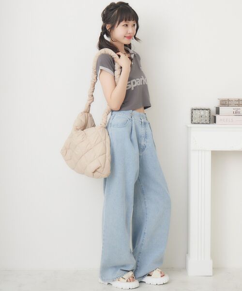 ems excite（エムズエキサイト）の「ウエストホックデニムPT（デニムパンツ・レディース・ブラック/ブルー系その他5/ライトブルー/ブルー・MEDIUM/SMALL）」の22枚目の写真