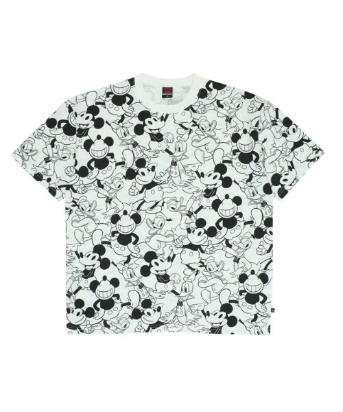 Disney(ディズニー)の「親子お揃い ディズニー キャラ総柄 Tシャツ 9532A(Tシャツ/カットソー・レディース・ホワイト系1/ホワイト系2・S/M/L/XL)」の19枚目の写真