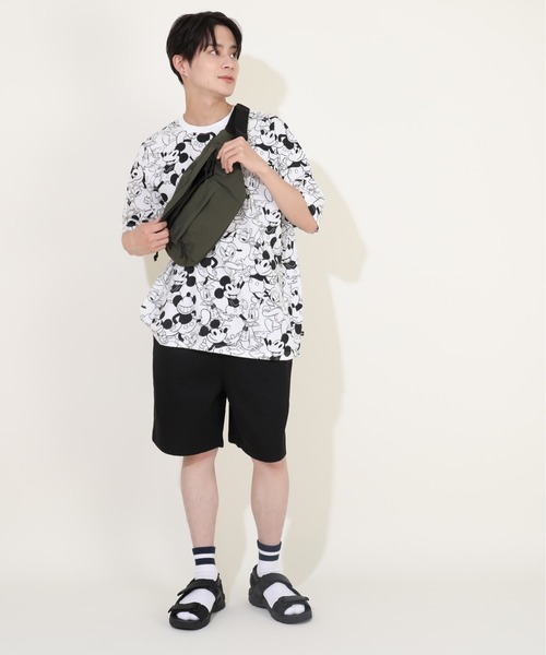 Disney(ディズニー)の「親子お揃い ディズニー キャラ総柄 Tシャツ 9532A(Tシャツ/カットソー・レディース・ホワイト系1/ホワイト系2・S/M/L/XL)」の4枚目の写真