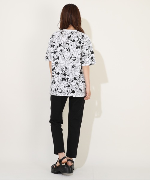 Disney(ディズニー)の「親子お揃い ディズニー キャラ総柄 Tシャツ 9532A(Tシャツ/カットソー・レディース・ホワイト系1/ホワイト系2・S/M/L/XL)」の10枚目の写真