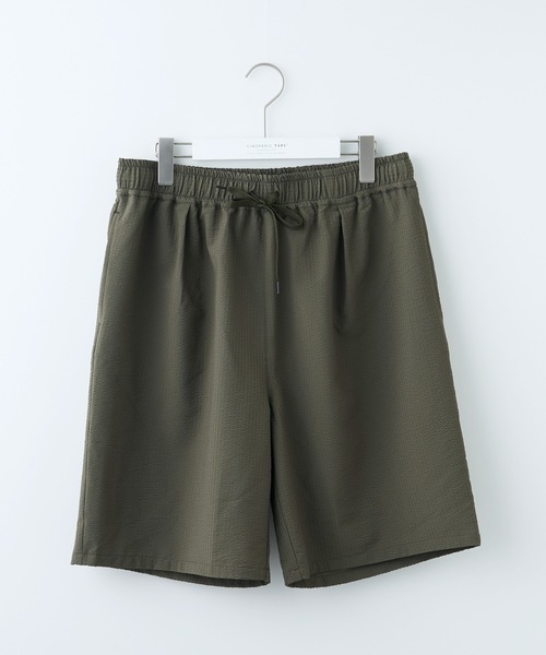 CIAOPANIC TYPY（チャオパニックティピー）の「ストレッチシアサッカーショートパンツ(セットアップ対応)（その他パンツ・メンズ・カーキ/ブラック/モカ・LARGE/MEDIUM）」の4枚目の写真