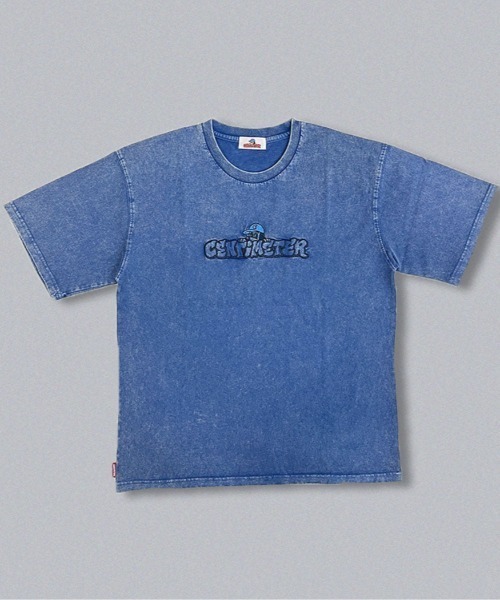 centimeter(センチメーター)の「official logo pigment tee(Tシャツ/カットソー・メンズ・ブラック/ロイヤルブルー/ホワイト/ピンク・LARGE/MEDIUM/X-LARGE)」の1枚目の写真