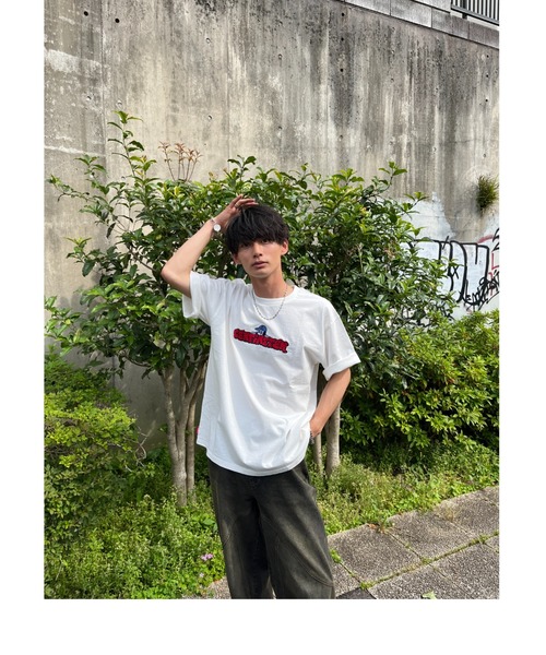 centimeter(センチメーター)の「official logo pigment tee(Tシャツ/カットソー・メンズ・ブラック/ロイヤルブルー/ホワイト/ピンク・LARGE/MEDIUM/X-LARGE)」の10枚目の写真