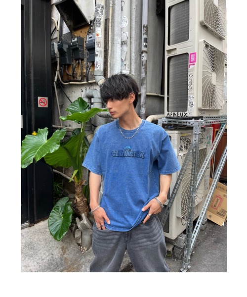 centimeter(センチメーター)の「official logo pigment tee(Tシャツ/カットソー・メンズ・ブラック/ロイヤルブルー/ホワイト/ピンク・LARGE/MEDIUM/X-LARGE)」の12枚目の写真