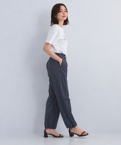 green label relaxing(グリーンレーベルリラクシング)の「パラシュート パンツ(その他パンツ・レディース・ネイビー/オリーブ・38/36)」の6枚目の写真