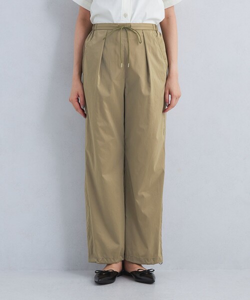 green label relaxing(グリーンレーベルリラクシング)の「パラシュート パンツ(その他パンツ・レディース・ネイビー/オリーブ・38/36)」の8枚目の写真