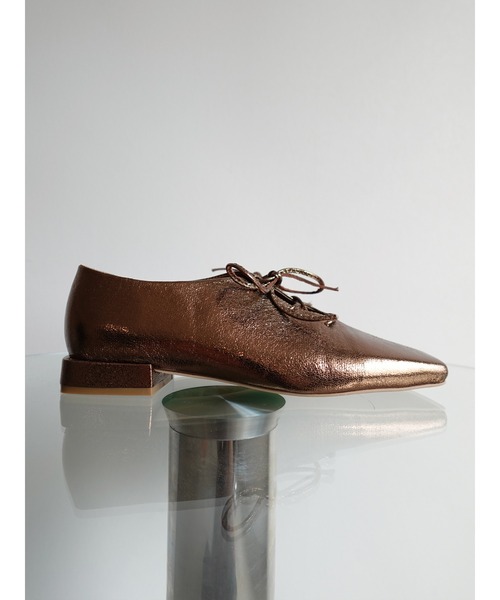 sahara（サハラ）の「Cracked Metallic Flat Shoes/クラックドメタリックフラットシューズ（パンプス・レディース・ブラック/その他/シルバー・SMALL/MEDIUM/LARGE）」の15枚目の写真