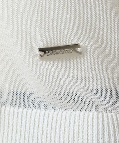 3.3 Field Trip （3.3フィールドトリップ）の「3.3 Field Trip／マフラー付きニットT（ニット/セーター・レディース・レッド/ホワイト/ネイビー・FREE）」の10枚目の写真