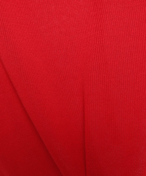 3.3 Field Trip （3.3フィールドトリップ）の「3.3 Field Trip／マフラー付きニットT（ニット/セーター・レディース・レッド/ホワイト/ネイビー・FREE）」の12枚目の写真