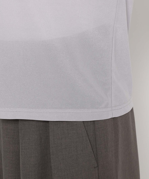 mysty woman（ミスティウーマン）の「［追加2］【スタッフプロデュース】シアークルーネックロングスリーブインナー　142904（Tシャツ/カットソー・レディース・アイボリー/ブラック/ライトグレー・FREE）」の14枚目の写真