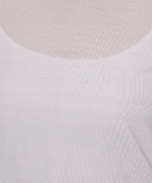 mysty woman（ミスティウーマン）の「［追加2］【スタッフプロデュース】シアークルーネックロングスリーブインナー　142904（Tシャツ/カットソー・レディース・アイボリー/ブラック/ライトグレー・FREE）」の15枚目の写真