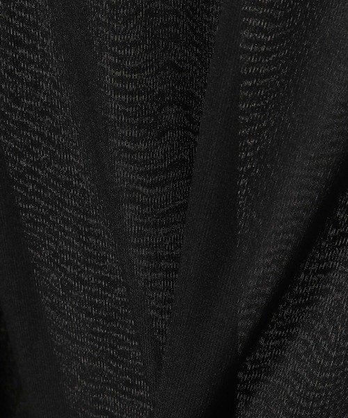 mysty woman（ミスティウーマン）の「［追加2］【スタッフプロデュース】シアークルーネックロングスリーブインナー　142904（Tシャツ/カットソー・レディース・アイボリー/ブラック/ライトグレー・FREE）」の16枚目の写真