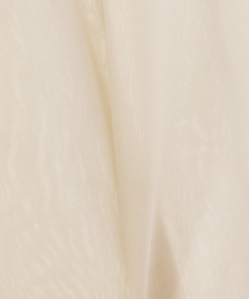 mysty woman（ミスティウーマン）の「［追加2］【スタッフプロデュース】シアークルーネックロングスリーブインナー　142904（Tシャツ/カットソー・レディース・アイボリー/ブラック/ライトグレー・FREE）」の17枚目の写真