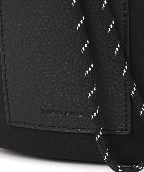 niko and...（ニコアンド）の「パラコード巾着ミニショルダーバッグ（ショルダーバッグ・メンズ・グレー/ブラック/オレンジ/ネイビー/ブラウン/ブルー/パープル/ダークブラウン・FREE）」の22枚目の写真