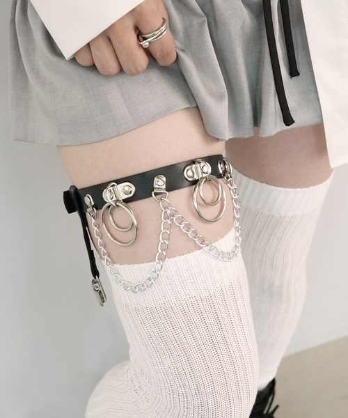 チェーンモチーフ レッグリング cula930（チョーカー）｜c.u.l