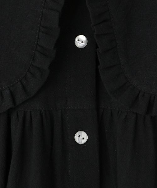 LOWRYS FARM(ローリーズファーム)の「BIGカラーワンピースSS 140502(ワンピース・キッズ・ブラック/ベージュ・130cm/150cm/140cm/120cm/110cm)」の7枚目の写真