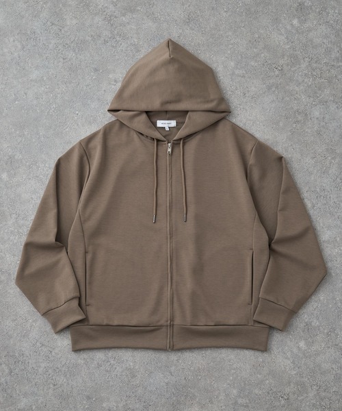 イージードライダンボールニットスウェットジップパーカー MONO-MART