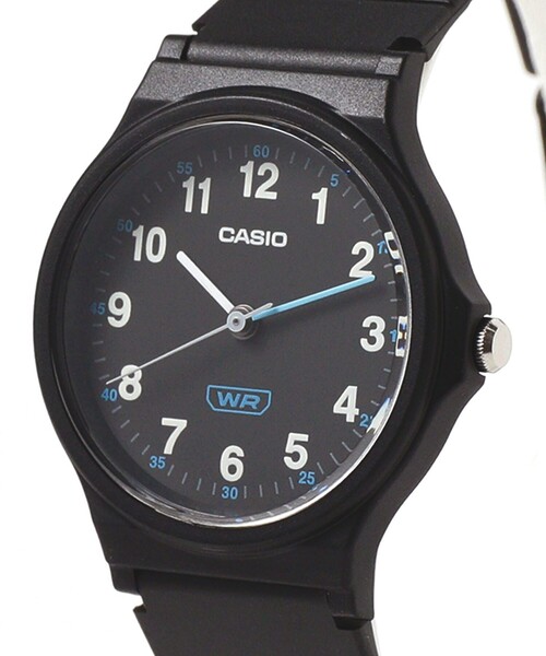 BEAMS BOY（ビームスボーイ）の「CASIO / LQ24B（ユニセックス）（アナログ腕時計・レディース・ピンク/ライトブルー/ブラック・ONE SIZE）」の5枚目の写真