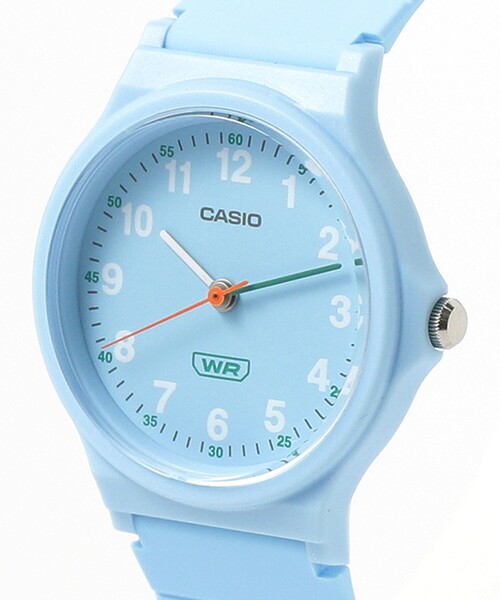 BEAMS BOY（ビームスボーイ）の「CASIO / LQ24B（ユニセックス）（アナログ腕時計・レディース・ピンク/ライトブルー/ブラック・ONE SIZE）」の11枚目の写真