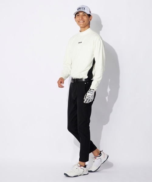 FILA GOLF(フィラゴルフ )の「【FILA GOLF/フィラゴルフ】モックネックシャツ ゴルフ(Tシャツ/カットソー・メンズ・ホワイト/ブラック・LARGE/X-LARGE/MEDIUM)」の5枚目の写真