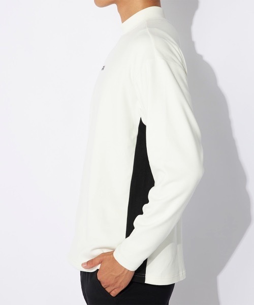 FILA GOLF(フィラゴルフ )の「【FILA GOLF/フィラゴルフ】モックネックシャツ ゴルフ(Tシャツ/カットソー・メンズ・ホワイト/ブラック・LARGE/X-LARGE/MEDIUM)」の8枚目の写真