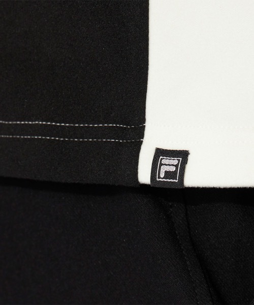 FILA GOLF(フィラゴルフ )の「【FILA GOLF/フィラゴルフ】モックネックシャツ ゴルフ(Tシャツ/カットソー・メンズ・ホワイト/ブラック・LARGE/X-LARGE/MEDIUM)」の12枚目の写真