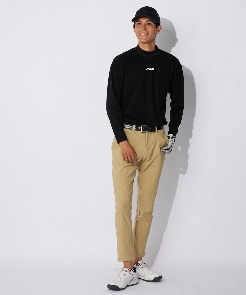 FILA GOLF(フィラゴルフ )の「【FILA GOLF/フィラゴルフ】モックネックシャツ ゴルフ(Tシャツ/カットソー・メンズ・ホワイト/ブラック・LARGE/X-LARGE/MEDIUM)」の16枚目の写真