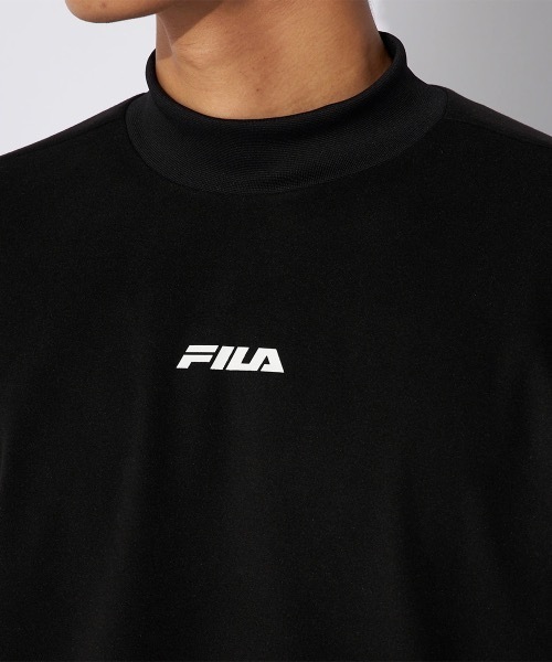 FILA GOLF(フィラゴルフ )の「【FILA GOLF/フィラゴルフ】モックネックシャツ ゴルフ(Tシャツ/カットソー・メンズ・ホワイト/ブラック・LARGE/X-LARGE/MEDIUM)」の21枚目の写真