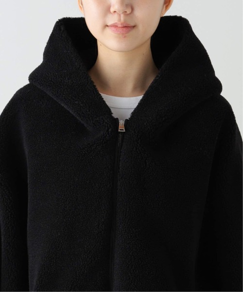 AP STUDIO（エーピーストゥディオ）の「【Forte Dei Marmi Couture】別注ボアフーディ（ブルゾン・レディース・ブラック/ベージュ・FREE）」の20枚目の写真