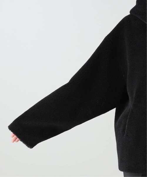 AP STUDIO（エーピーストゥディオ）の「【Forte Dei Marmi Couture】別注ボアフーディ（ブルゾン・レディース・ブラック/ベージュ・FREE）」の22枚目の写真