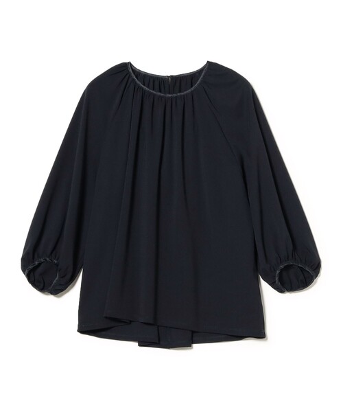 B:MING by BEAMS（ビーミングバイビームス）の「【セレモニー・フォーマル】トリコット バルーン プルオーバー（S～M）（シャツ/ブラウス・レディース・ネイビー/ホワイト・SMALL/MEDIUM）」の21枚目の写真