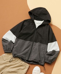 SHISKY（シスキー）の「SHISKY / シスキー 撥水加工 配色デザイン 裏メッシュ オーバーサイズ マウンテンパーカー キッズ（マウンテンパーカー）」