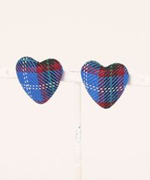 SPIGA | タータンハートピアス(ピアス(両耳用))