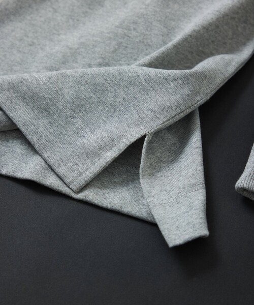 NANGA（ナンガ）の「NANGA × FREAK'S STORE/ナンガ × フリークスストア 別注 刺繍 ECO HYBRID LOGO LS TEE 別注エコハイブリッド ルーズフィット ロングスリーブ 刺繍Tシャツ（Tシャツ/カットソー・メンズ・ブラック/グレー/ホワイト・LARGE/MEDIUM）」の20枚目の写真