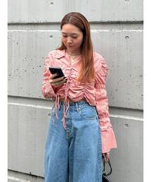 Ungrid | シャーリングデザインブラウス(シャツ/ブラウス)