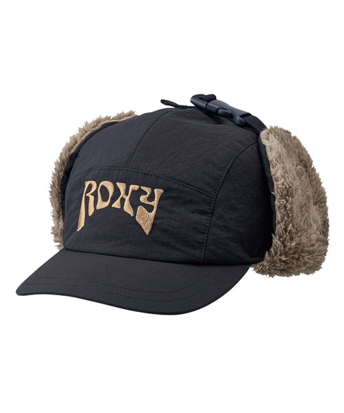 ROXY（ロキシー）の「FLY AWAY/ロキシーフライトキャップ/ロキシーボアフライトキャップ（キャップ・レディース・ブラック/ベージュ・FREE）」の2枚目の写真