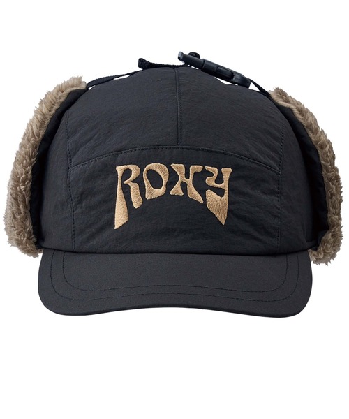 ROXY（ロキシー）の「FLY AWAY/ロキシーフライトキャップ/ロキシーボアフライトキャップ（キャップ・レディース・ブラック/ベージュ・FREE）」の4枚目の写真