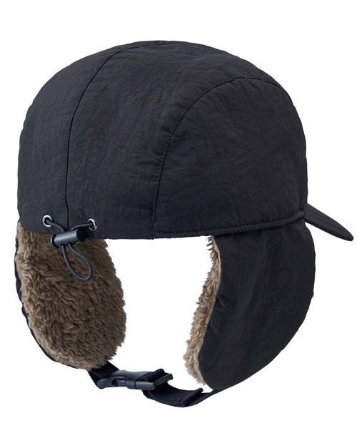 ROXY（ロキシー）の「FLY AWAY/ロキシーフライトキャップ/ロキシーボアフライトキャップ（キャップ・レディース・ブラック/ベージュ・FREE）」の6枚目の写真