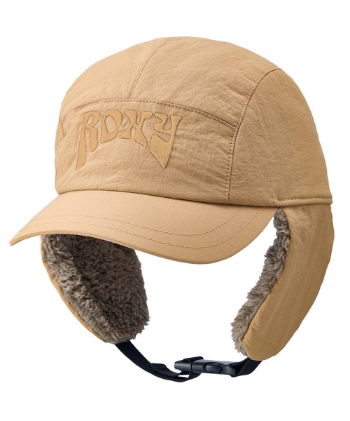 ROXY（ロキシー）の「FLY AWAY/ロキシーフライトキャップ/ロキシーボアフライトキャップ（キャップ・レディース・ブラック/ベージュ・FREE）」の10枚目の写真