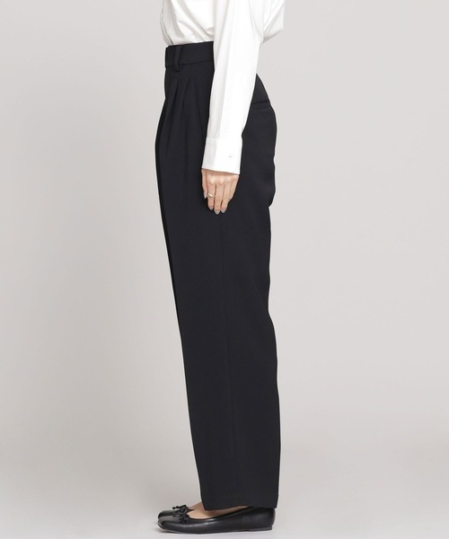 NANO universe（ナノユニバース）の「【WEB限定】2タックストレートパンツ（その他パンツ・レディース・アイボリー/ブラック/ベージュ・マルチサイズ）」の11枚目の写真