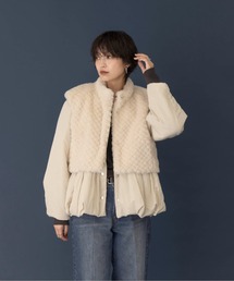 Eimee Law - エイミーロウ　マグネットボタンショート丈ダウンコート Eimee Law（エイミーロウ）の「【Eimee Law】マグネット釦