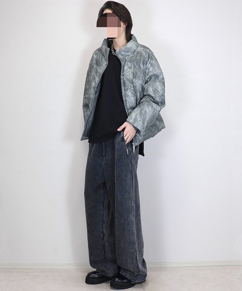 Loose/ルース(ルース)の「ヘビーウェイト ヴィンテージ ワイドスウェットパンツ(スウェットパンツ・メンズ・ブラック/ダークグレー/グレー/レッド系1・S/XS/L/M)」の20枚目の写真