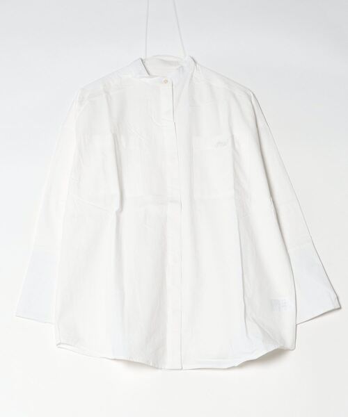 IRAL(アイラル)の「NO COLLAR OVER SHIRT(シャツ/ブラウス・レディース・ホワイト/ベージュ/ブラック・FREE)」の19枚目の写真