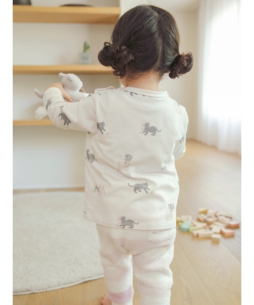 ジェラピケ ベヒモコメランジ 上下セット べビモコマタニティ ロング